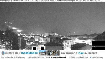 immagine della webcam nei dintorni di Monte Legnone: webcam Morbegno