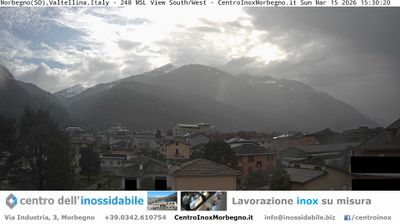 immagine della webcam nei dintorni di Foppolo: webcam Morbegno