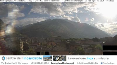 immagine della webcam nei dintorni di Gordona: webcam Morbegno