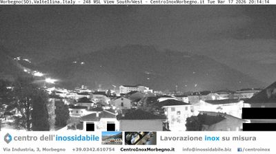 immagine della webcam nei dintorni di Chiesa in Valmalenco: webcam Morbegno