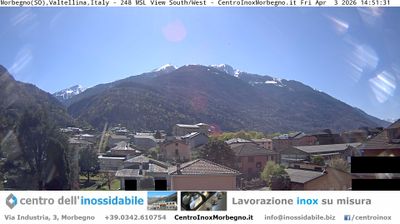 immagine della webcam nei dintorni di San Simone: webcam Morbegno