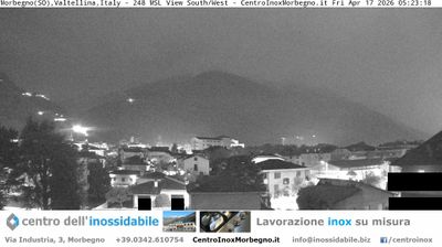 immagine della webcam nei dintorni di Mezzoldo: webcam Morbegno