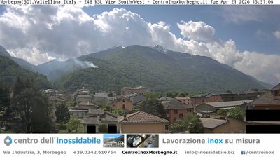 immagine della webcam nei dintorni di Mezzoldo: webcam Morbegno