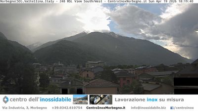 immagine della webcam nei dintorni di Gordona: webcam Morbegno