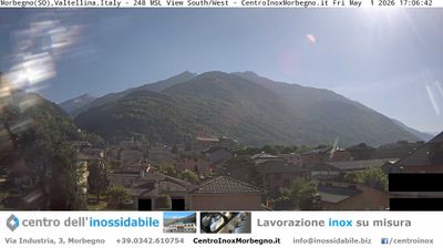 immagine della webcam nei dintorni di Monte Legnone: webcam Morbegno