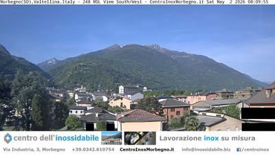 immagine della webcam nei dintorni di Rasura: webcam Morbegno