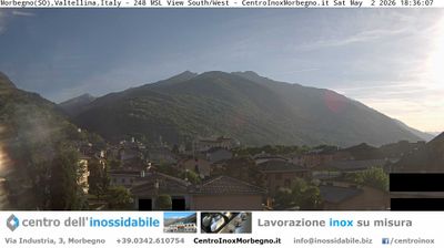 immagine della webcam nei dintorni di San Giacomo Filippo: webcam Morbegno