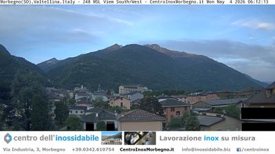 immagine della webcam nei dintorni di Val di Mello: webcam Morbegno