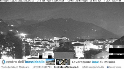 immagine della webcam nei dintorni di Chiesa in Valmalenco: webcam Morbegno