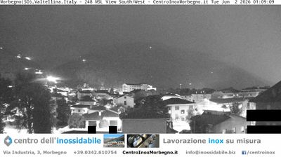 immagine della webcam nei dintorni di Mezzoldo: webcam Morbegno