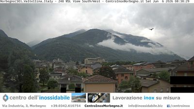 immagine della webcam nei dintorni di Gordona: webcam Morbegno