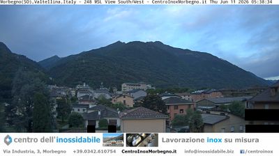 immagine della webcam nei dintorni di Lanzada: webcam Morbegno