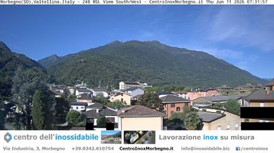 immagine della webcam nei dintorni di Mezzoldo: webcam Morbegno