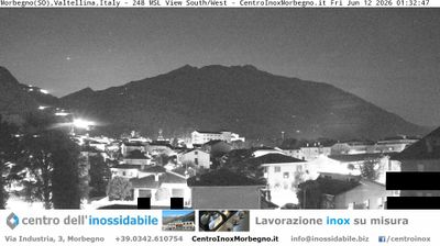 immagine della webcam nei dintorni di Mezzoldo: webcam Morbegno