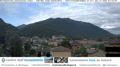 immagine della webcam nei dintorni di Chiesa in Valmalenco: webcam Morbegno