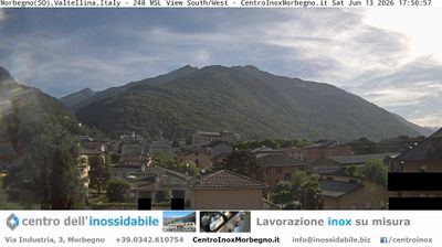 immagine della webcam nei dintorni di Val Masino: webcam Morbegno
