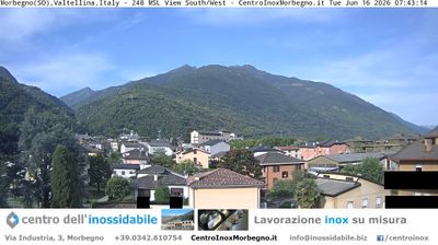 immagine della webcam nei dintorni di Foppolo: webcam Morbegno