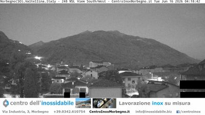immagine della webcam nei dintorni di Rasura: webcam Morbegno