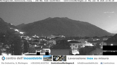 immagine della webcam nei dintorni di Monte Legnone: webcam Morbegno