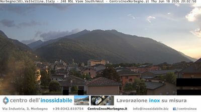 immagine della webcam nei dintorni di Val di Mello: webcam Morbegno
