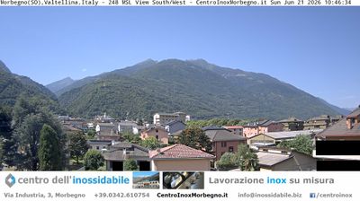 immagine della webcam nei dintorni di Val di Mello: webcam Morbegno