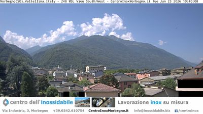 immagine della webcam nei dintorni di Talamona: webcam Morbegno