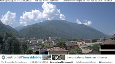 immagine della webcam nei dintorni di Colico: webcam Morbegno