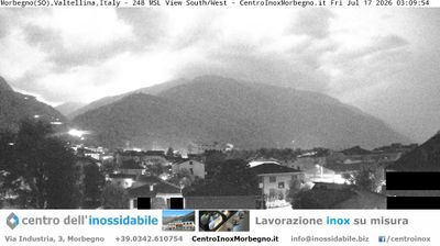 immagine della webcam nei dintorni di San Giacomo Filippo: webcam Morbegno