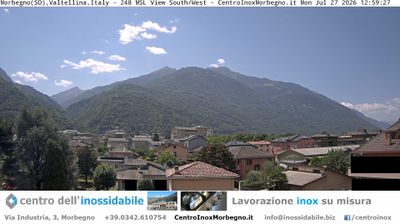 immagine della webcam nei dintorni di Montemezzo: webcam Morbegno