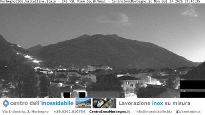 immagine della webcam nei dintorni di Gordona: webcam Morbegno