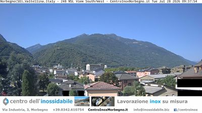 immagine della webcam nei dintorni di Montemezzo: webcam Morbegno