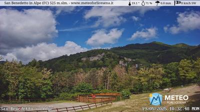immagine della webcam nei dintorni di Bagno di Romagna: webcam San Benedetto in Alpe