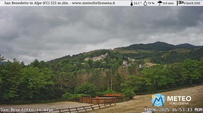 immagine della webcam nei dintorni di Modigliana: webcam San Benedetto in Alpe