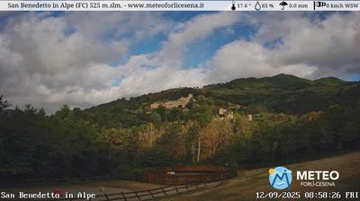 immagine della webcam nei dintorni di Firenzuola: webcam San Benedetto in Alpe