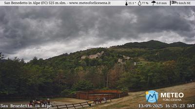 immagine della webcam nei dintorni di Marradi: webcam San Benedetto in Alpe