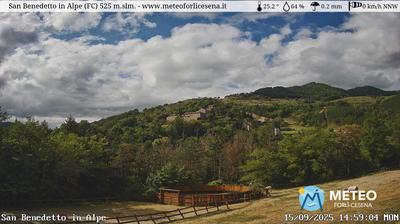 immagine della webcam nei dintorni di Modigliana: webcam San Benedetto in Alpe
