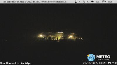 immagine della webcam nei dintorni di Ridracoli: webcam San Benedetto in Alpe