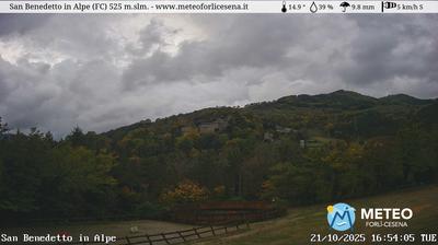 immagine della webcam nei dintorni di Bagno di Romagna: webcam San Benedetto in Alpe