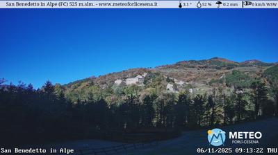 immagine della webcam nei dintorni di Pratovecchio: webcam San Benedetto in Alpe