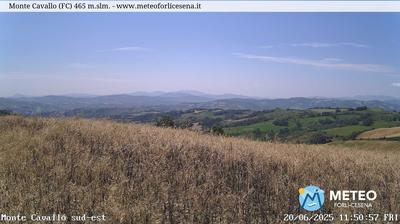 immagine della webcam nei dintorni di Sant'Agata Feltria: webcam Cusercoli
