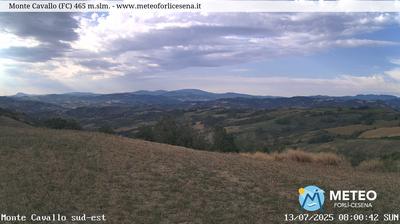 immagine della webcam nei dintorni di Sant'Agata Feltria: webcam Cusercoli