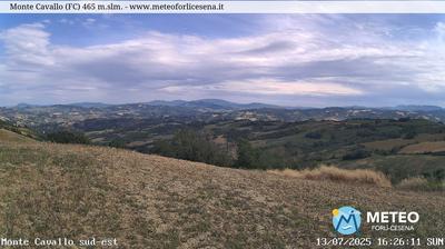 immagine della webcam nei dintorni di Forli' Ridolfi: webcam Cusercoli