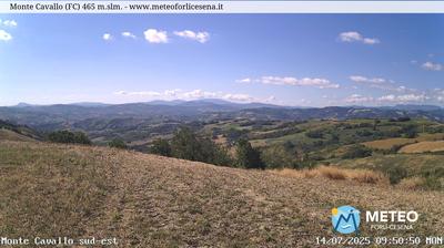 immagine della webcam nei dintorni di Forli' Ridolfi: webcam Cusercoli