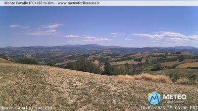 immagine della webcam nei dintorni di Bagno di Romagna: webcam Cusercoli