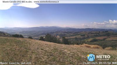 immagine della webcam nei dintorni di Villafranca di Forlì: webcam Cusercoli