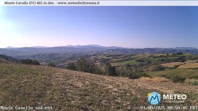 immagine della webcam nei dintorni di Portico e San Benedetto: webcam Cusercoli
