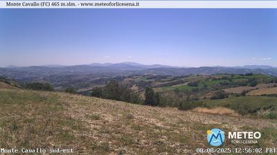 immagine della webcam nei dintorni di Castrocaro Terme e Terra del Sole: webcam Cusercoli