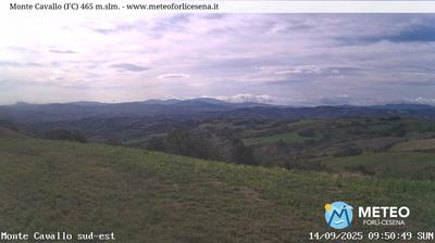 immagine della webcam nei dintorni di Forlì: webcam Cusercoli
