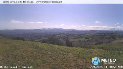 immagine della webcam nei dintorni di Sant'Agata Feltria: webcam Cusercoli