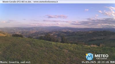 immagine della webcam nei dintorni di Villafranca di Forlì: webcam Cusercoli